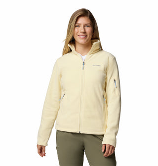 Columbia Ladies Fast Trek II regular Fit Full Zip Fleece-LEMON