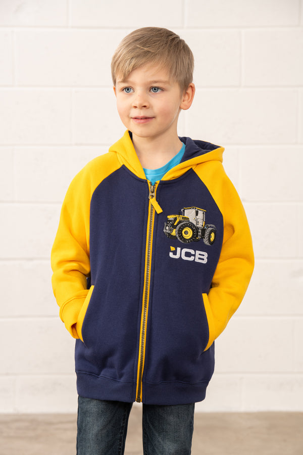 Lighthouse Boys Jackson JCB Full Zip Hoody-NAVY