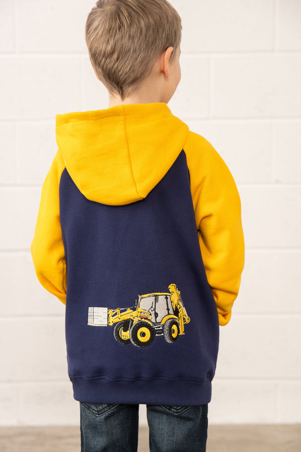 Lighthouse Boys Jackson JCB Full Zip Hoody-NAVY