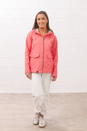 Lighthouse Ladies Lucy Waterproof Windproof Jacket-CORAL