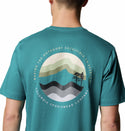 Columbia Mens Kettle River Regular Fit Cotton T-Shirt-BLUE