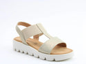 Heavenly Feet Ladies Ritz Shimmer Premium Comfort Elasticated Sandal
