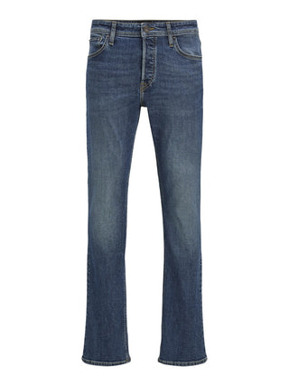 Buy blue-denim-long Jack &amp; Jones Mens Jake 477 Bootcut Regular Fit Jeans