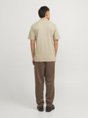 Jack & Jones Crodney Short Sleeved Polo-NATURAL