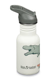Klean Kanteen Kids Classic 355ml Water Bottle – Leakproof Flip Cap, BPA-Free Stainless Steel - Borderland Muff