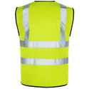 Supertouch Hi Vis Velcro Vest-HIVIZ YELLOW - Borderland Muff