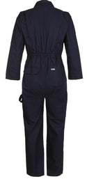 Fort Zip Front Coverall With Elasticated Back-NAVY