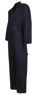 Fort Zip Front Coverall With Elasticated Back-NAVY