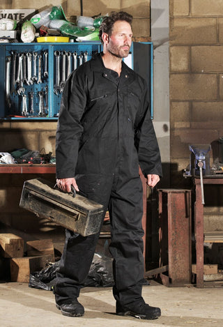 Fort Zip Front Boilersuit | Durable Workwear Coverall for Farming, Construction & Workshops – Borderland Muff - Borderland Muff