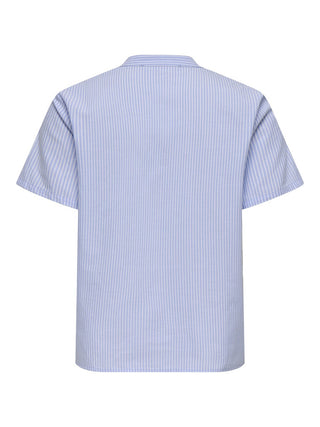 ONLY Ladies Skano Embroidered Cotton Top | Short Sleeve Blouse Ireland