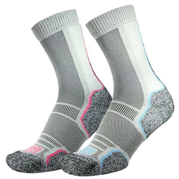 1000 Mile Women's Trek Sock | Repreve Twin Pack for Hiking