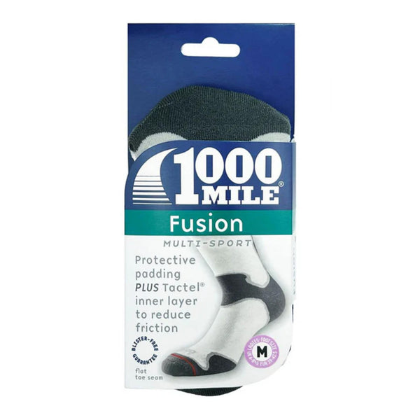 1000 Mile Women’s Fusion Double Layer Sport Socks | Padded & Blister-Free