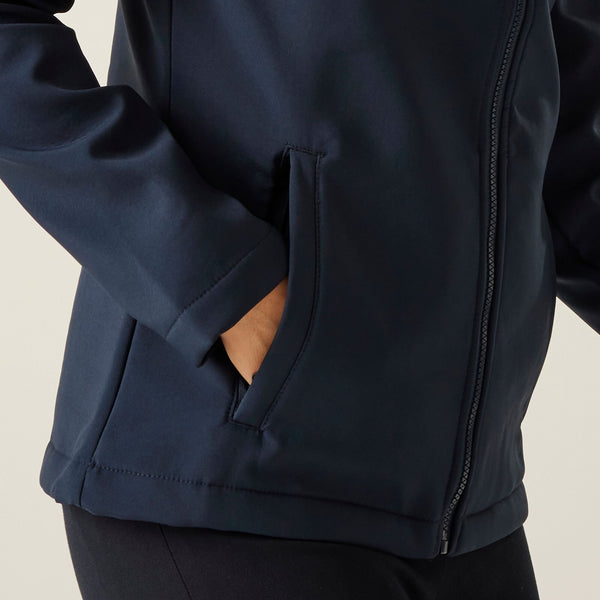 Regatta Ladies TRA629 Softshell Jacket | Printable & Embroidery-Ready Workwear-NAVY
