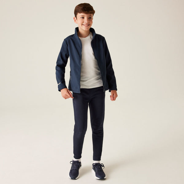 Regatta Kids Ablaze Softshell Jacket TRA732 – Recycled, Reflective & Rebrandable - Borderland Muff