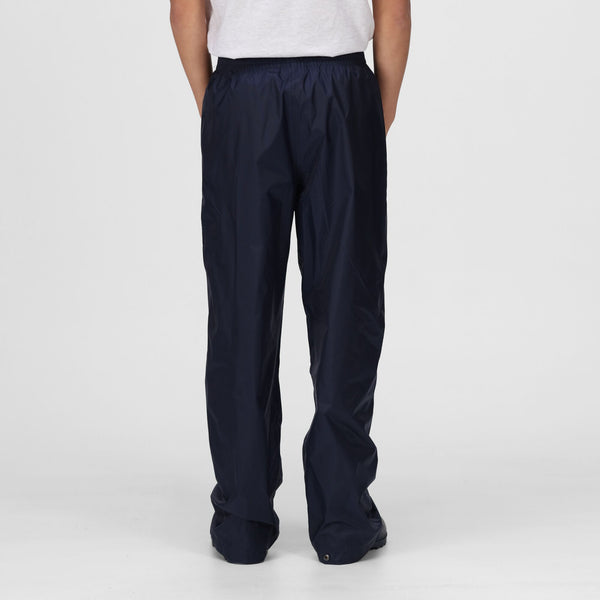 Regatta TRW350 Junior Over Trousers | Waterproof Kids Rainwear for School & Farm