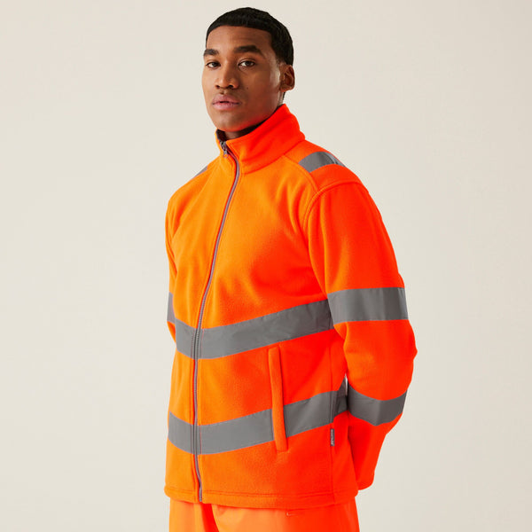 Regatta TRF648 Hi-Vis Thor Fleece | Class 3 Safety Fleece with Custom Embroidery Option