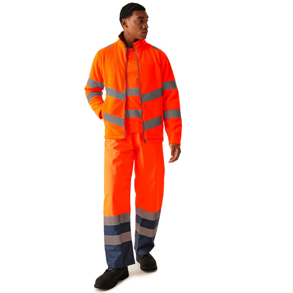 Regatta TRF648 Hi-Vis Thor Fleece | Class 3 Safety Fleece with Custom Embroidery Option