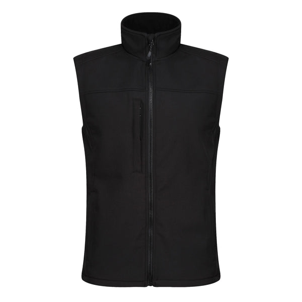 Regatta TRA788 Flux Softshell Bodywarmer | Water-Repellent Workwear Vest for Custom Embroidery