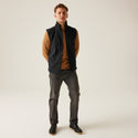 Regatta TRA788 Flux Softshell Bodywarmer | Water-Repellent Workwear Vest for Custom Embroidery