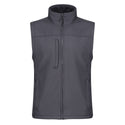 Regatta TRA788 Flux Softshell Bodywarmer | Water-Repellent Workwear Vest for Custom Embroidery