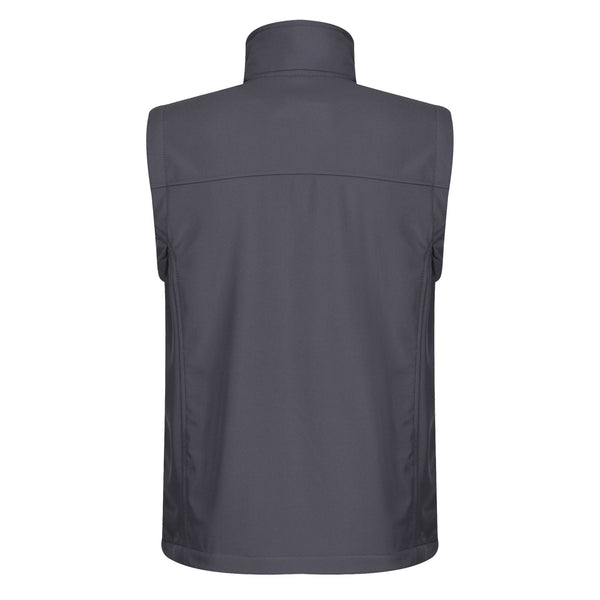 Regatta TRA788 Flux Softshell Bodywarmer | Water-Repellent Workwear Vest for Custom Embroidery