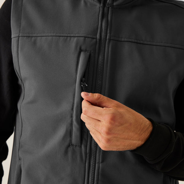 Regatta TRA788 Flux Softshell Bodywarmer | Water-Repellent Workwear Vest for Custom Embroidery