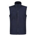 Regatta TRA788 Flux Softshell Bodywarmer | Water-Repellent Workwear Vest for Custom Embroidery
