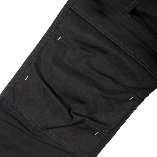 Apache Sudbury Black Stretch Slim Fit Work Trousers | Cordura-Reinforced Durable Sitewear