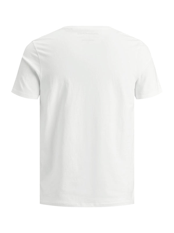 Jack & Jones Men’s Organic Cotton T-Shirt | Multiple Colours | Everyday Essential Tee - Borderland Muff