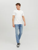 Jack & Jones Men’s Organic Cotton T-Shirt | Multiple Colours | Everyday Essential Tee - Borderland Muff