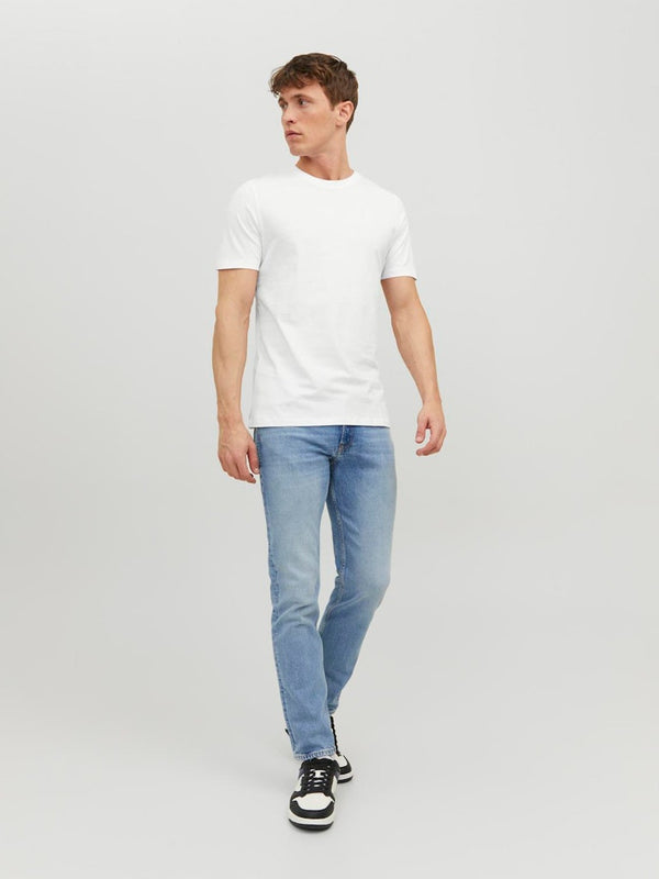 Jack & Jones Men’s Organic Cotton T-Shirt | Multiple Colours | Everyday Essential Tee - Borderland Muff