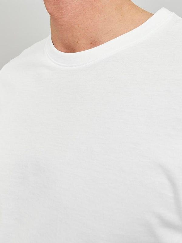 Jack & Jones Men’s Organic Cotton T-Shirt | Multiple Colours | Everyday Essential Tee - Borderland Muff