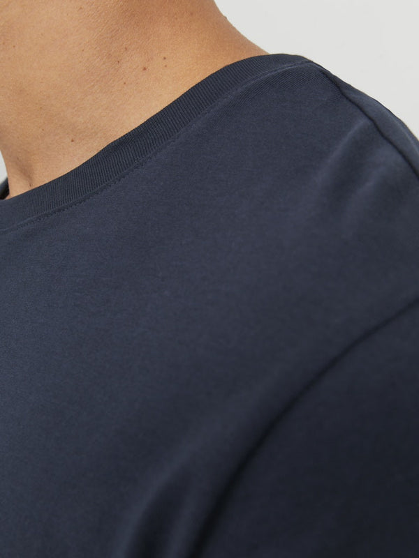 Jack & Jones Men’s Organic Cotton T-Shirt | Multiple Colours | Everyday Essential Tee - Borderland Muff
