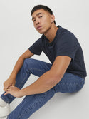 Jack & Jones Men’s Organic Cotton T-Shirt | Multiple Colours | Everyday Essential Tee - Borderland Muff