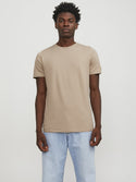 Jack & Jones Men’s Organic Cotton T-Shirt | Multiple Colours | Everyday Essential Tee - Borderland Muff