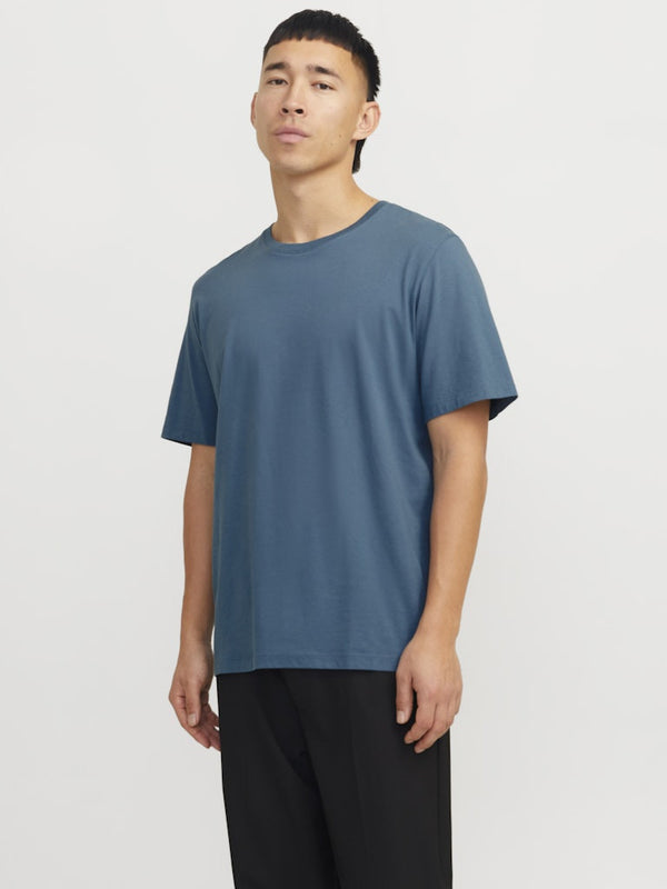 Jack & Jones Men’s Organic Cotton T-Shirt | Multiple Colours | Everyday Essential Tee - Borderland Muff