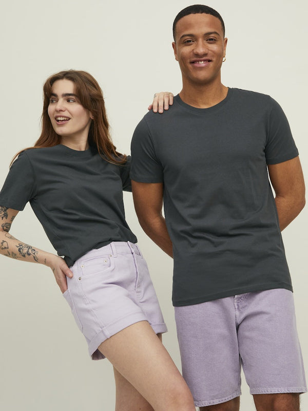 Jack & Jones Men’s Organic Cotton T-Shirt | Multiple Colours | Everyday Essential Tee - Borderland Muff