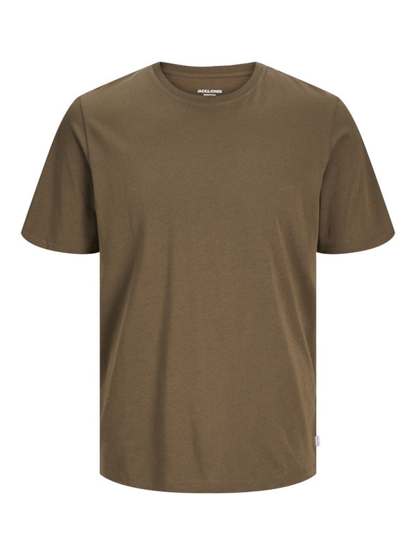 Jack & Jones Men’s Organic Cotton T-Shirt | Multiple Colours | Everyday Essential Tee - Borderland Muff