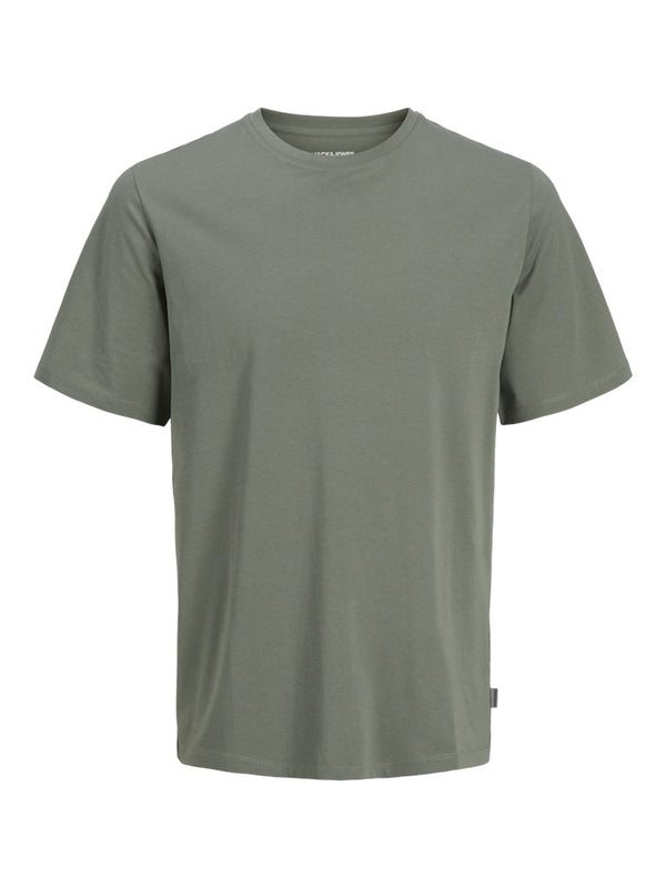 Jack & Jones Men’s Organic Cotton T-Shirt | Multiple Colours | Everyday Essential Tee - Borderland Muff