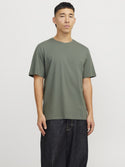 Jack & Jones Men’s Organic Cotton T-Shirt | Multiple Colours | Everyday Essential Tee - Borderland Muff
