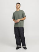 Jack & Jones Men’s Organic Cotton T-Shirt | Multiple Colours | Everyday Essential Tee - Borderland Muff