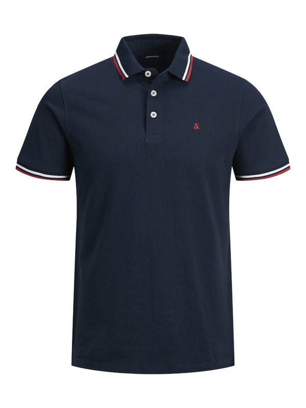 Jack & Jones Paulos Organic Cotton Polo Shirt | Multiple Colours | Slim Fit Men’s Polo