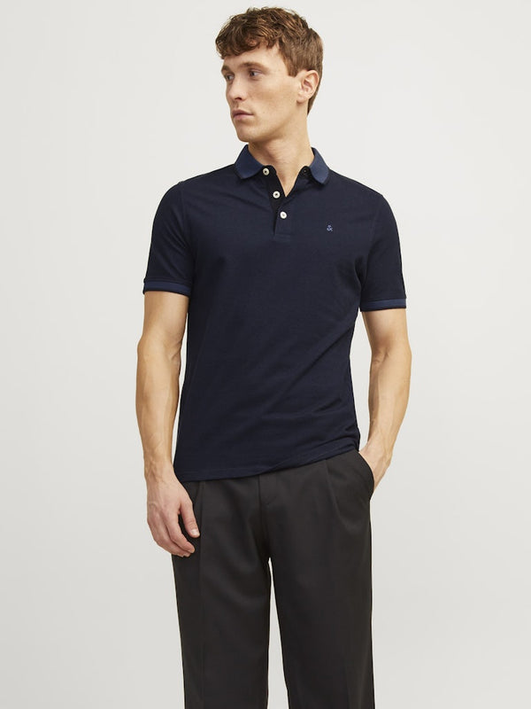 Jack & Jones Paulos Organic Cotton Polo Shirt | Multiple Colours | Slim Fit Men’s Polo