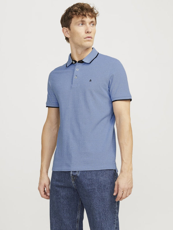 Jack & Jones Paulos Organic Cotton Polo Shirt | Multiple Colours | Slim Fit Men’s Polo