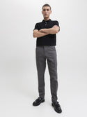 Jack & Jones Mens Marco Bowie Slim Fit Smart Casual Chino Trouser - Castelrock Grey - Borderland Muff