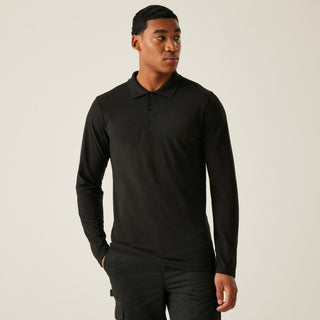 Regatta TRS222 Pro Long Sleeve Polo Shirt – Durable Rebrandable Workwear for Trades & Teams