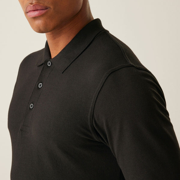 Regatta TRS222 Pro Long Sleeve Polo Shirt – Durable Rebrandable Workwear for Trades & Teams