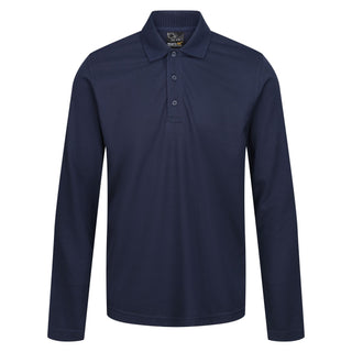 Regatta TRS222 Pro Long Sleeve Polo Shirt – Durable Rebrandable Workwear for Trades & Teams