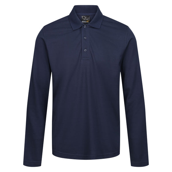 Regatta TRS222 Pro Long Sleeve Polo Shirt – Durable Rebrandable Workwear for Trades & Teams