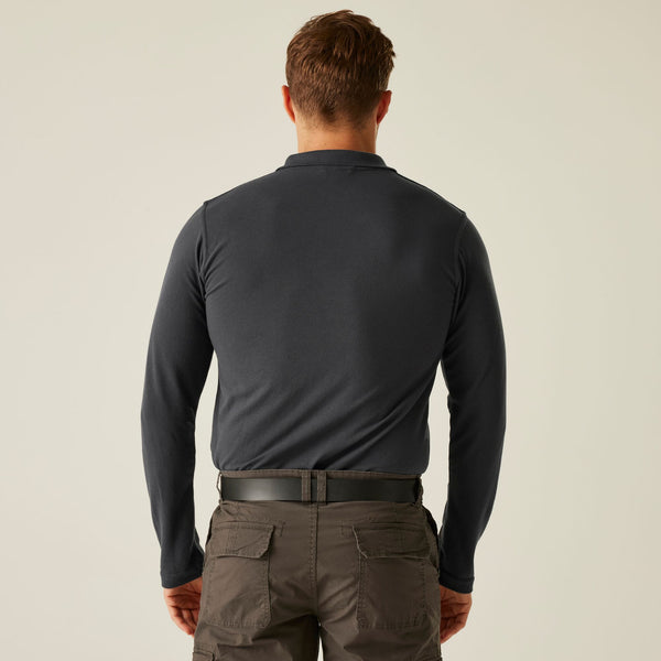 Regatta TRS222 Pro Long Sleeve Polo Shirt – Durable Rebrandable Workwear for Trades & Teams
